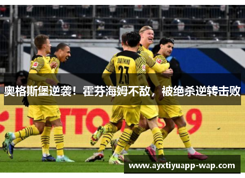 奥格斯堡逆袭！霍芬海姆不敌，被绝杀逆转击败